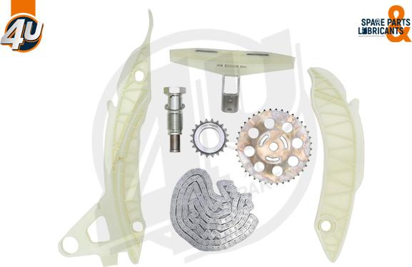 4U Autoparts 44002BW - Timing Chain Kit autospares.lv