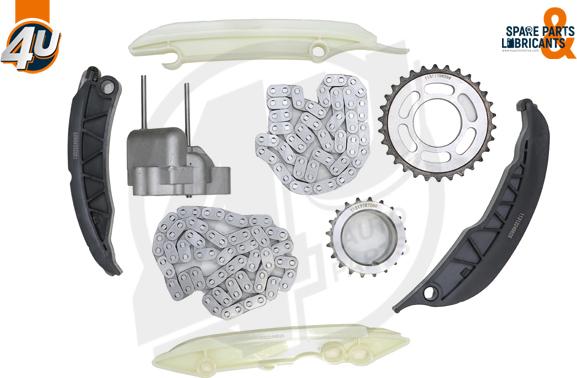 4U Autoparts 44013BW - Timing Chain Kit autospares.lv