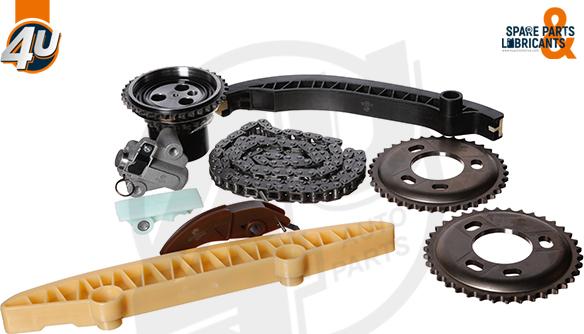 4U Autoparts 44161FR - Timing Chain Kit autospares.lv