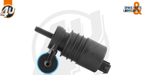 4U Autoparts 46230VV - Water Pump, window cleaning autospares.lv