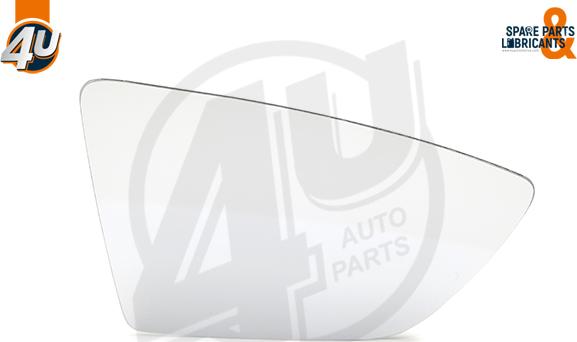 4U Autoparts 41557SE - Mirror Glass, outside mirror autospares.lv