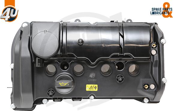 4U Autoparts 42908BW - Cylinder Head Cover autospares.lv