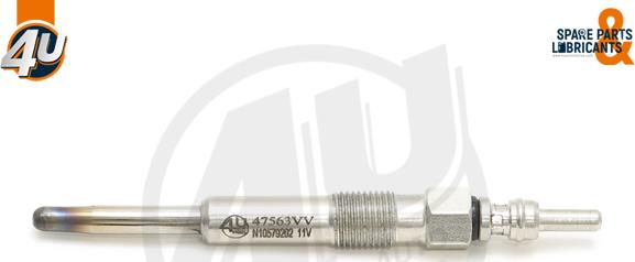 4U Autoparts 47563VV - Glow Plug autospares.lv