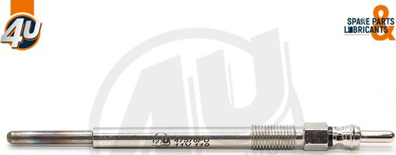 4U Autoparts 47576PU - Glow Plug autospares.lv