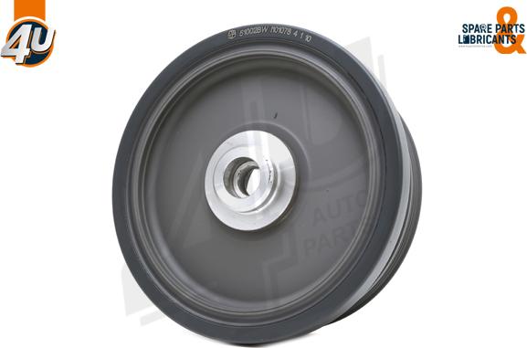 4U Autoparts 51002BW - Belt Pulley, crankshaft autospares.lv