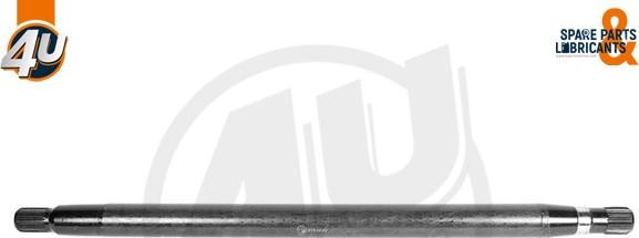 4U Autoparts 51149VV - Drive Shaft autospares.lv