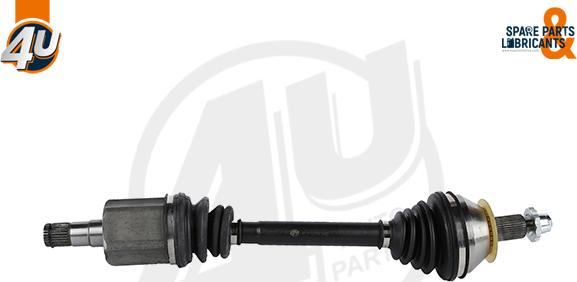 4U Autoparts 51157VV - Drive Shaft autospares.lv