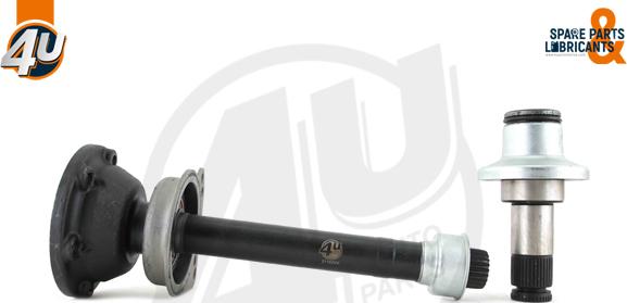 4U Autoparts 51102VV - Stub Axle, differential autospares.lv