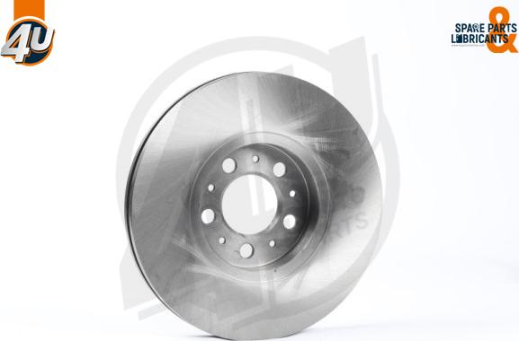 4U Autoparts 52545VV - Brake Disc autospares.lv