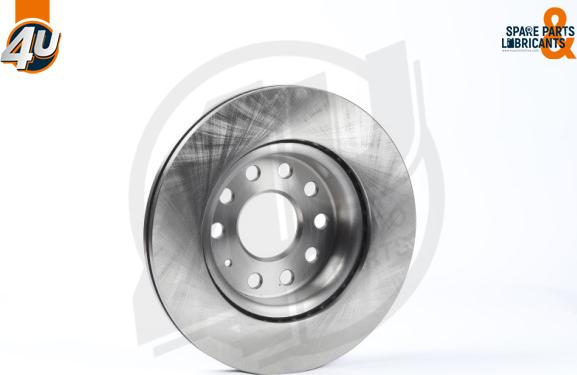 4U Autoparts 52550VV - Brake Disc autospares.lv