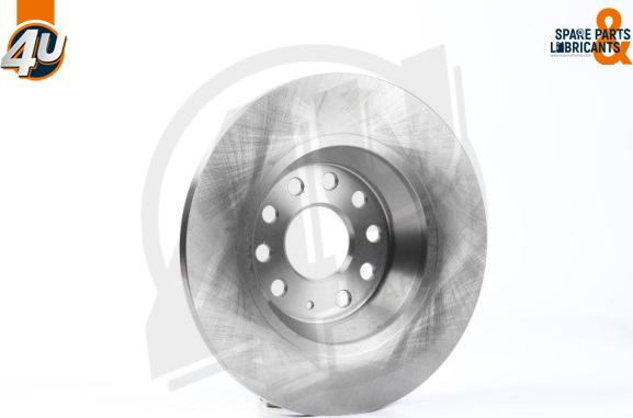 4U Autoparts 52557VV - Brake Disc autospares.lv