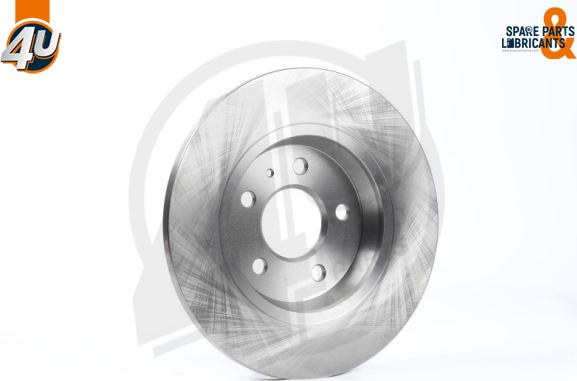 4U Autoparts 52515VV - Brake Disc autospares.lv