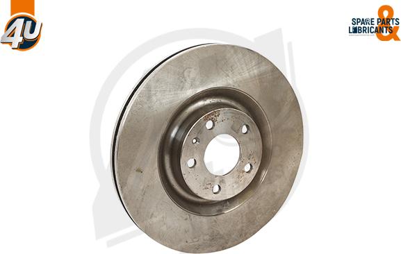 4U Autoparts 52510VV - Brake Disc autospares.lv