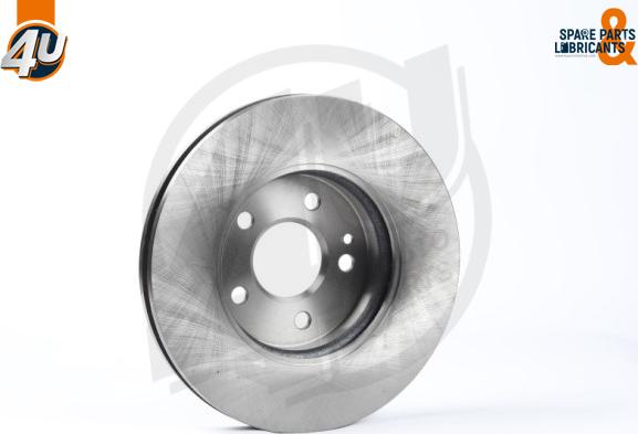 4U Autoparts 52008MR - Brake Disc autospares.lv