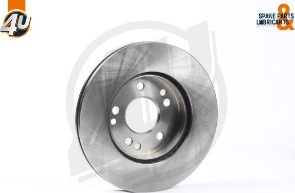 4U Autoparts 52014MR - Brake Disc autospares.lv