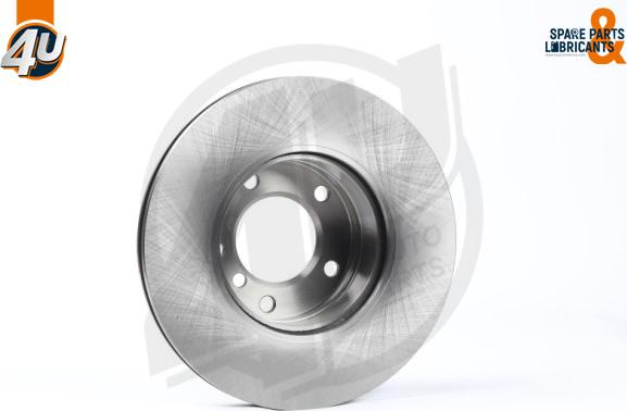 4U Autoparts 52219BW - Brake Disc autospares.lv