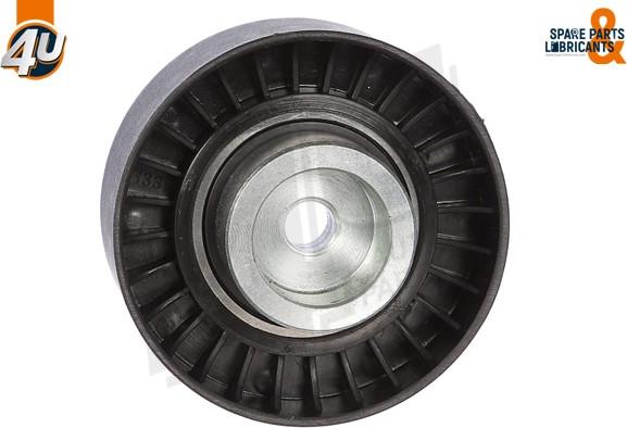 4U Autoparts 14885PU - Pulley, v-ribbed belt autospares.lv