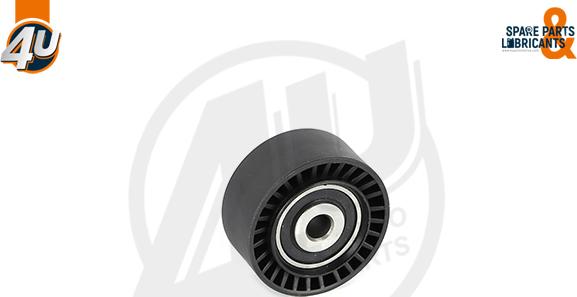 4U Autoparts 14874PU - Pulley, v-ribbed belt autospares.lv