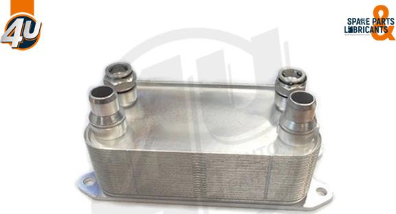 4U Autoparts 14309MR - Oil Cooler, engine oil autospares.lv