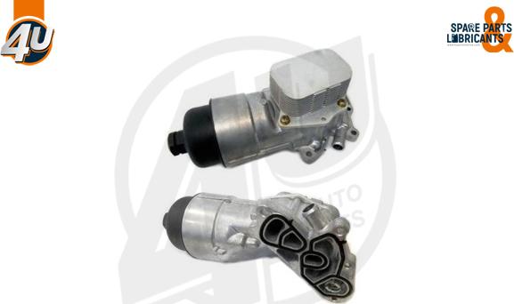 4U Autoparts 14388VL - Oil Cooler, engine oil autospares.lv