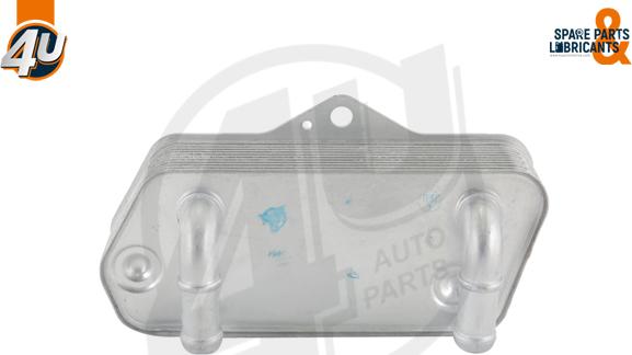 4U Autoparts 14241VV - Oil Cooler, engine oil autospares.lv