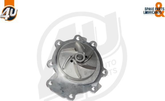 4U Autoparts 13008FR - Water Pump autospares.lv