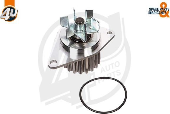 4U Autoparts 13275PU - Water Pump autospares.lv