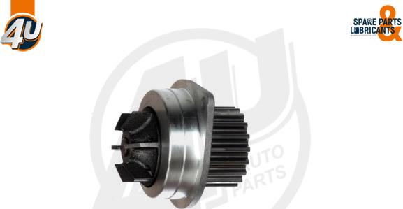 4U Autoparts 13277PU - Water Pump autospares.lv