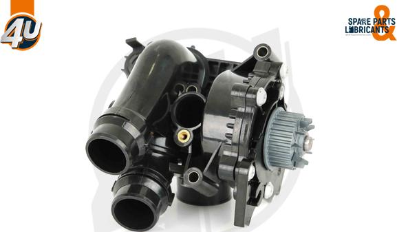 4U Autoparts 13750VV - Water Pump autospares.lv