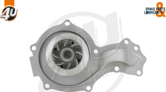 4U Autoparts 13722VV - Water Pump autospares.lv