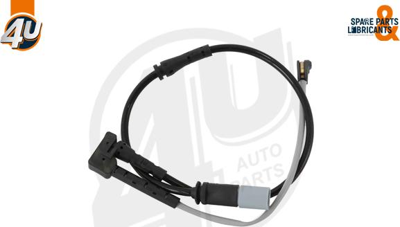 4U Autoparts 12490MI - Warning Contact, brake pad wear autospares.lv