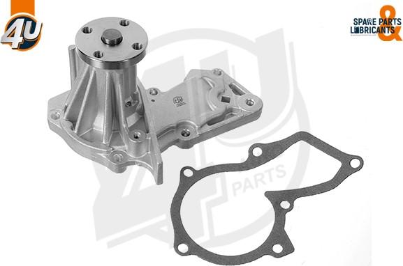 4U Autoparts 12652VL - Water Pump autospares.lv