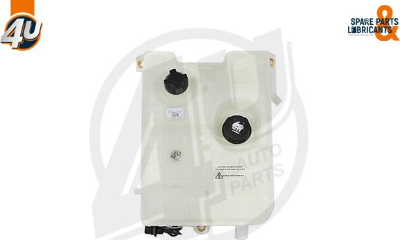 4U Autoparts 12844RV - Expansion Tank, coolant autospares.lv