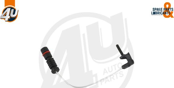 4U Autoparts 12365MR - Warning Contact, brake pad wear autospares.lv