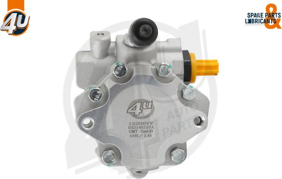 4U Autoparts 12200VV - Hydraulic Pump, steering system autospares.lv