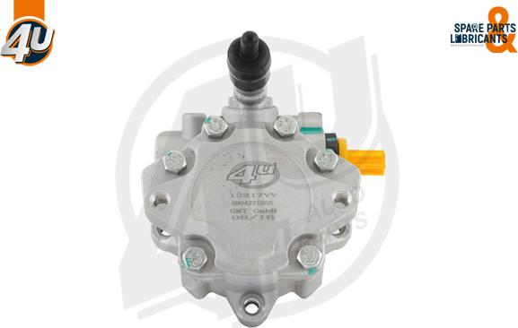 4U Autoparts 12217VV - Hydraulic Pump, steering system autospares.lv