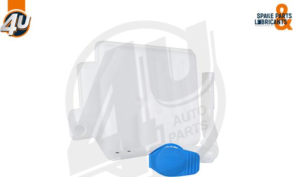 4U Autoparts 12797VV - Washer Fluid Tank, window cleaning autospares.lv