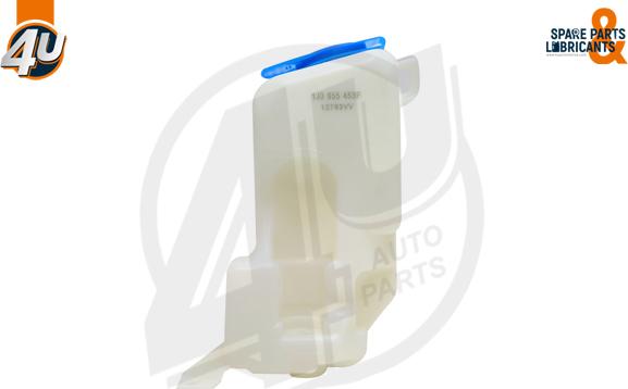 4U Autoparts 12783VV - Washer Fluid Tank, window cleaning autospares.lv