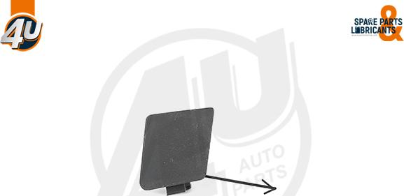 4U Autoparts 34389PU - Cover, bumper autospares.lv