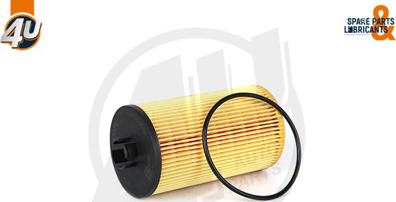 4U Autoparts 38648ME - Oil Filter autospares.lv