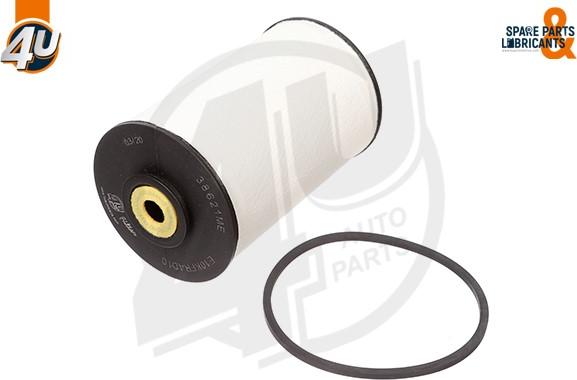 4U Autoparts 38621ME - Fuel filter autospares.lv