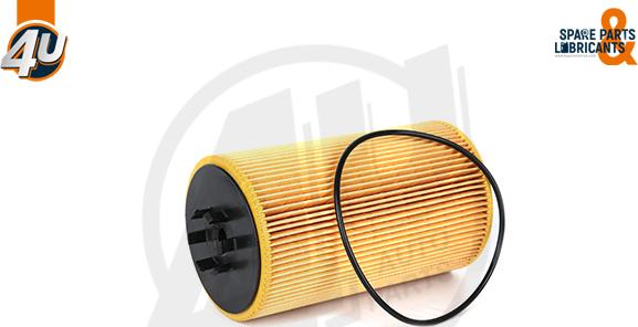 4U Autoparts 38714MN - Oil Filter autospares.lv