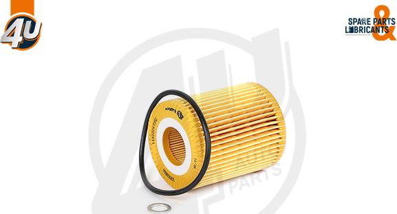 4U Autoparts 33558BW - Oil Filter autospares.lv