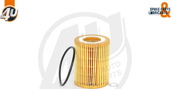 4U Autoparts 33568BW - Oil Filter autospares.lv