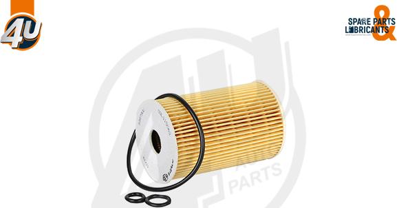 4U Autoparts 33879VV - Oil Filter autospares.lv