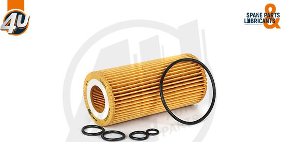 4U Autoparts 33224MR - Oil Filter autospares.lv