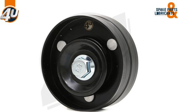 4U Autoparts 32475VV - Pulley, v-ribbed belt autospares.lv