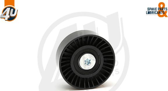 4U Autoparts 32519VV - Pulley, v-ribbed belt autospares.lv