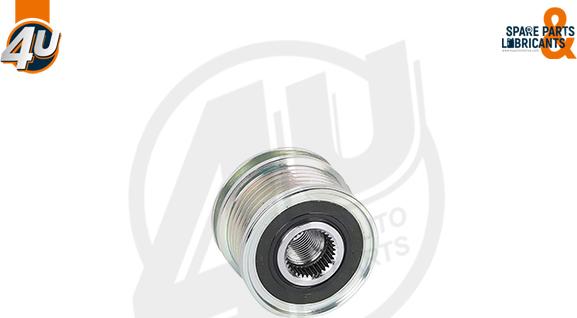 4U Autoparts 32611VV - Pulley, alternator, freewheel clutch autospares.lv