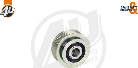 4U Autoparts 32618VV - Pulley, alternator, freewheel clutch autospares.lv